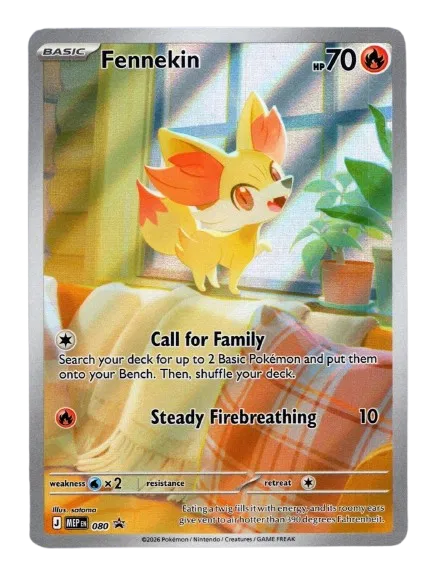 Fennekin — Holofoil