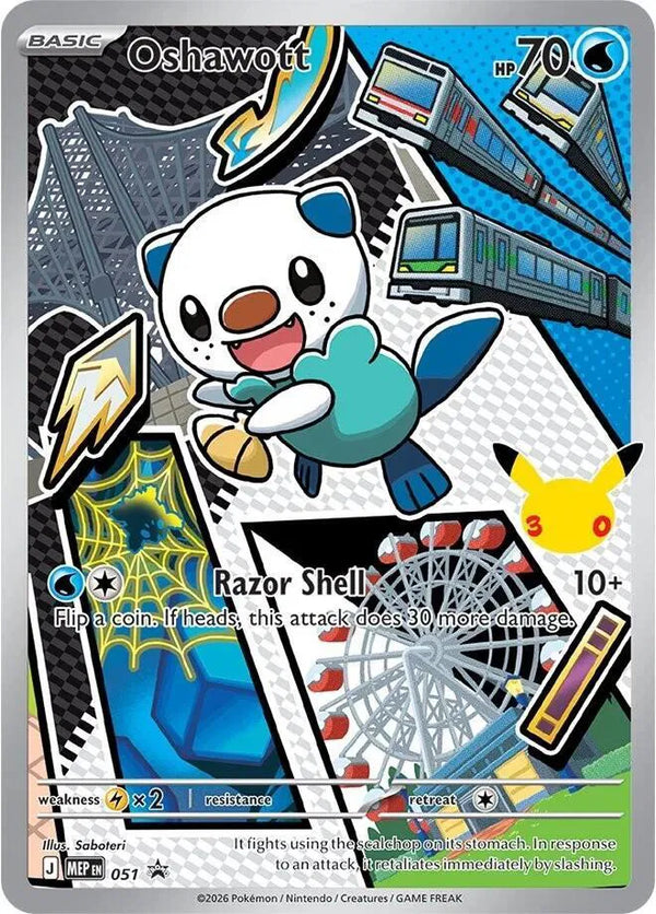Oshawott — Holofoil