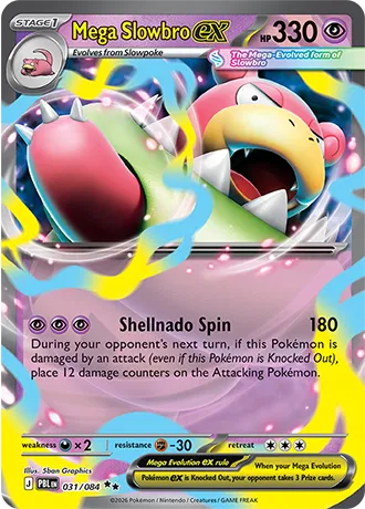 Mega Slowbro ex — Holofoil