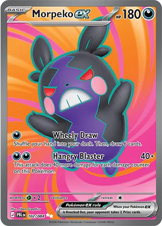 Morpeko ex — Holofoil