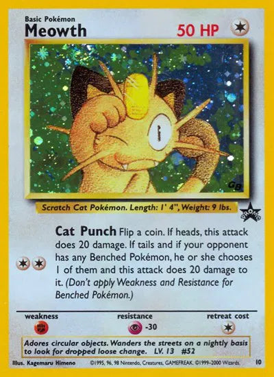 Meowth — Holofoil